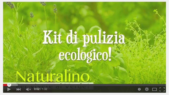 kit pulizia ecologico video